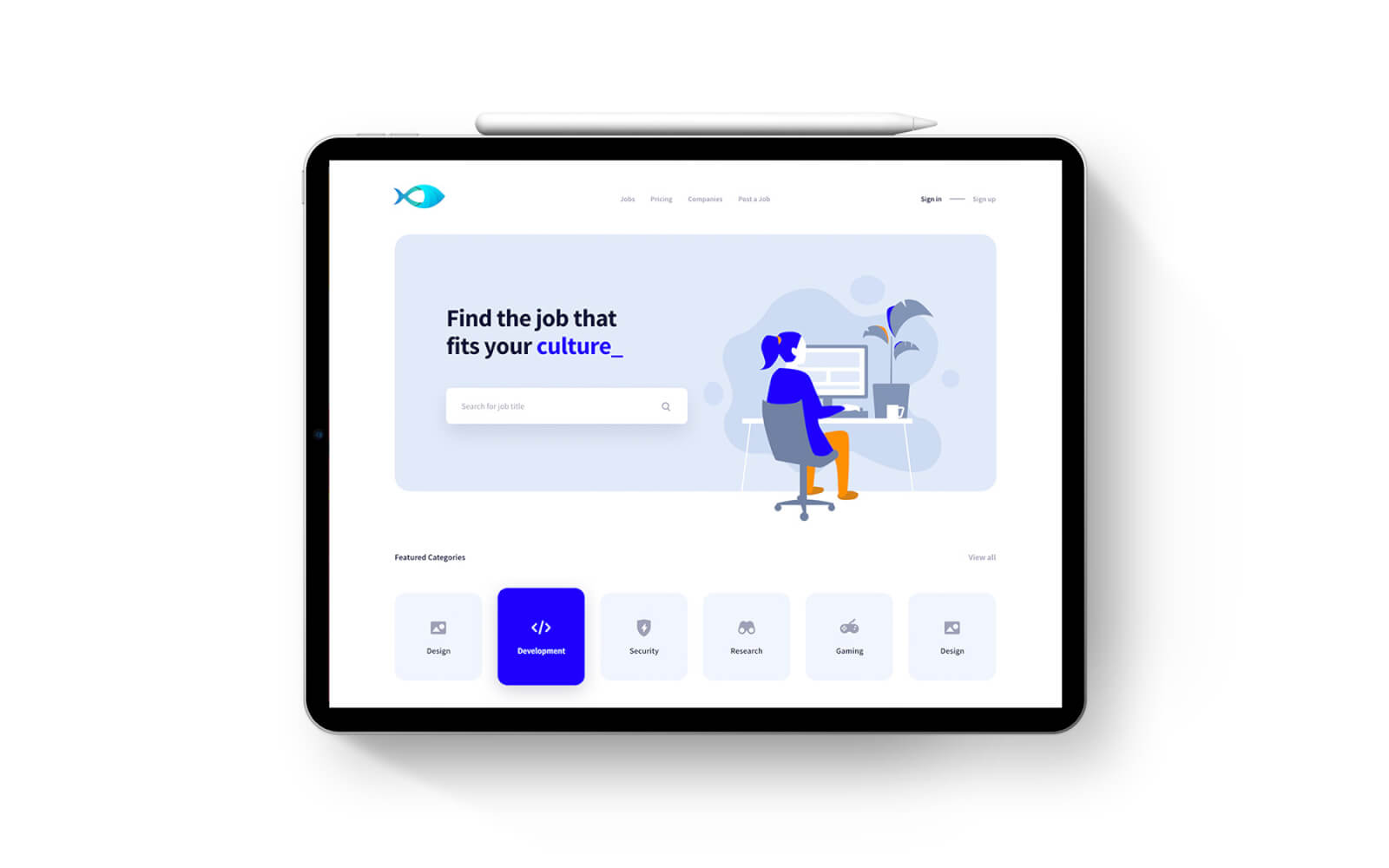 Job Board Web design & build